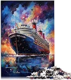Comprar Puzle de 1000 piezas para adultos, juguete de Titanic, juego de pensamiento, toda la familia, 26 x 38 cm, para adolescentes a partir de 14 años