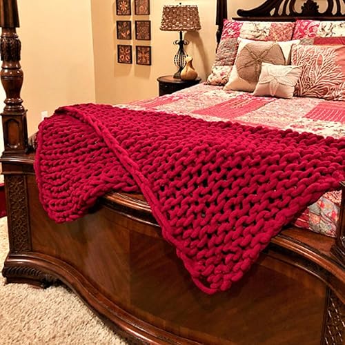 Miniatura 7 de Hilo de felpilla de punto grueso, color negro, de hilo grueso, vegano, voluminoso, suave, lavable, suave y grueso para tejer con el brazo, hecho a