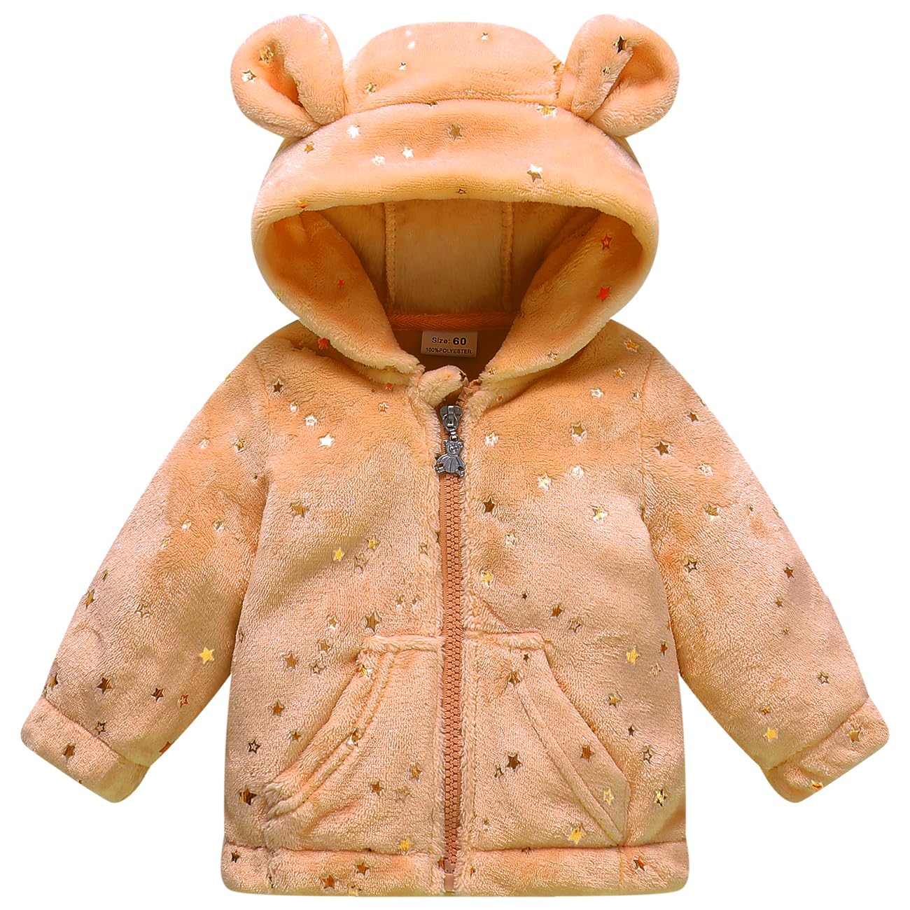 Baby Girl Winter Fleece Coat Toddler Boy Warm Jacket Infant Sweater Outwear