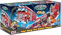 Vista 3 de Motormax Take Along Fire Station Playset