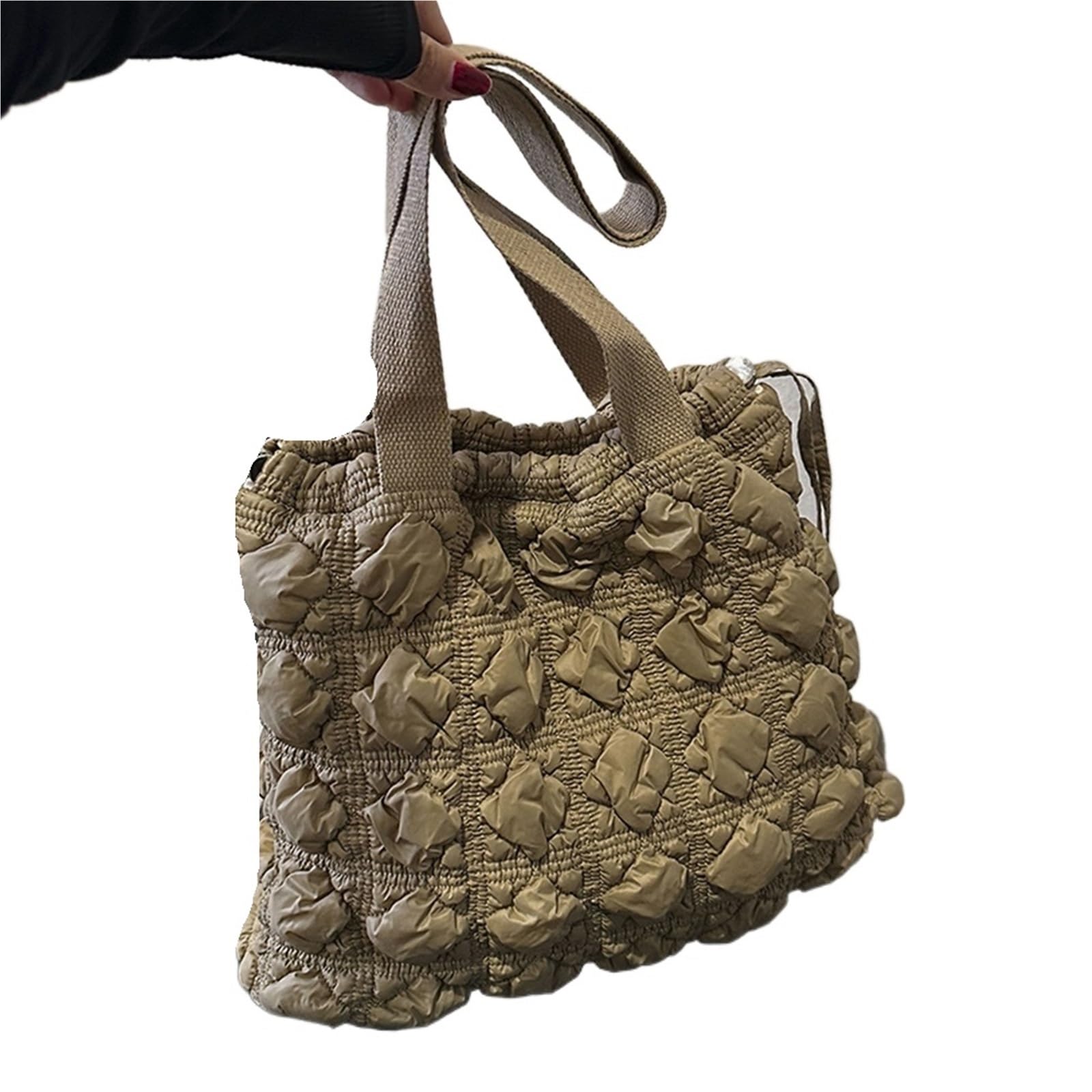 Sac matelassé femme grande capacité idéal pour le bureau et les sorties