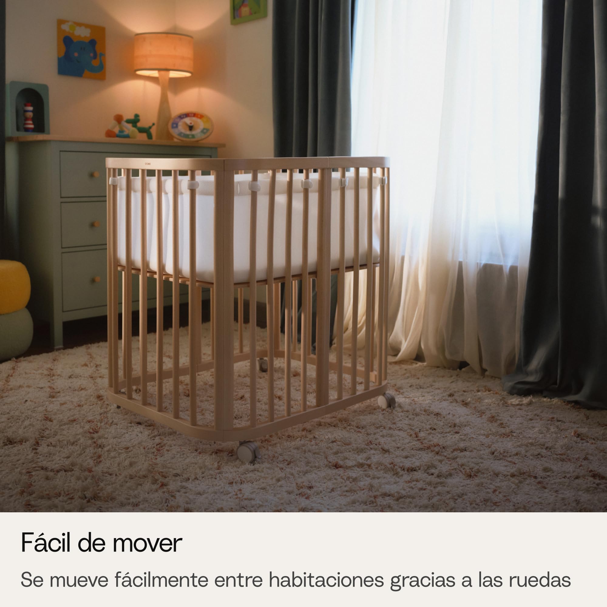 Stokke Nighti Mini Cuna para recién Nacidos, Natural