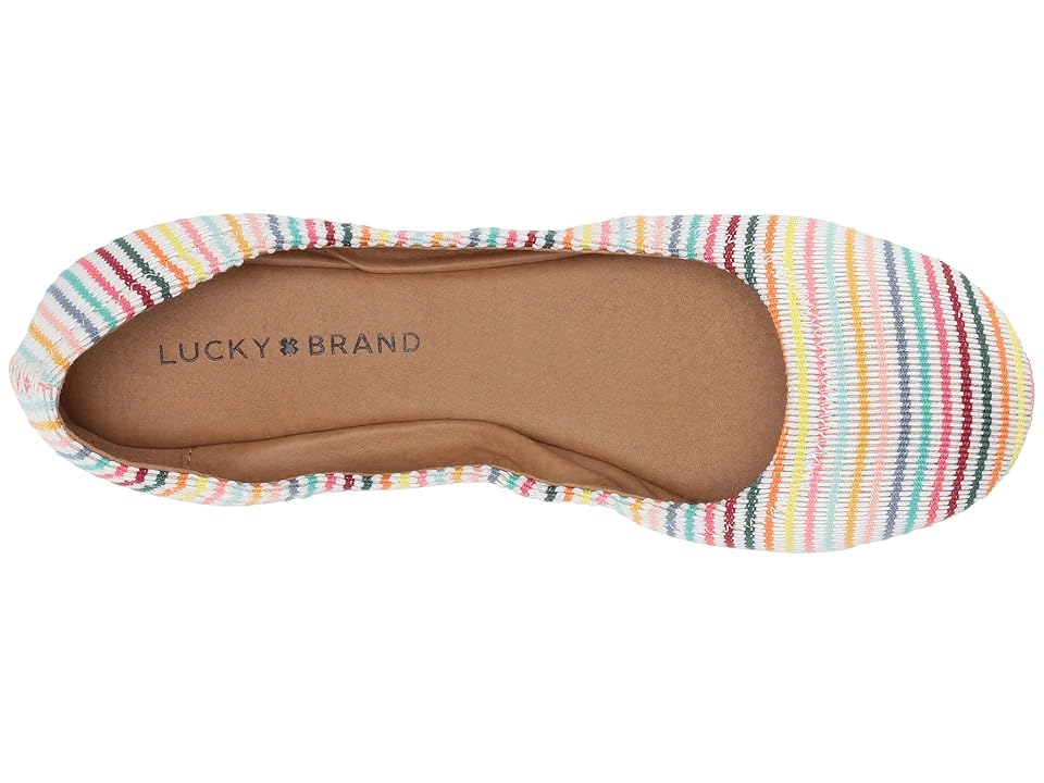 

Lucky Brand Emmie (Milk) Women's Flat Shoes, White