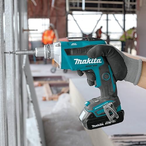 Miniatura 7 de Makita XSF03R 18V LXT - Kit de destornilladores inalámbricos sin escobillas para paneles de yeso (2.0 Ah)