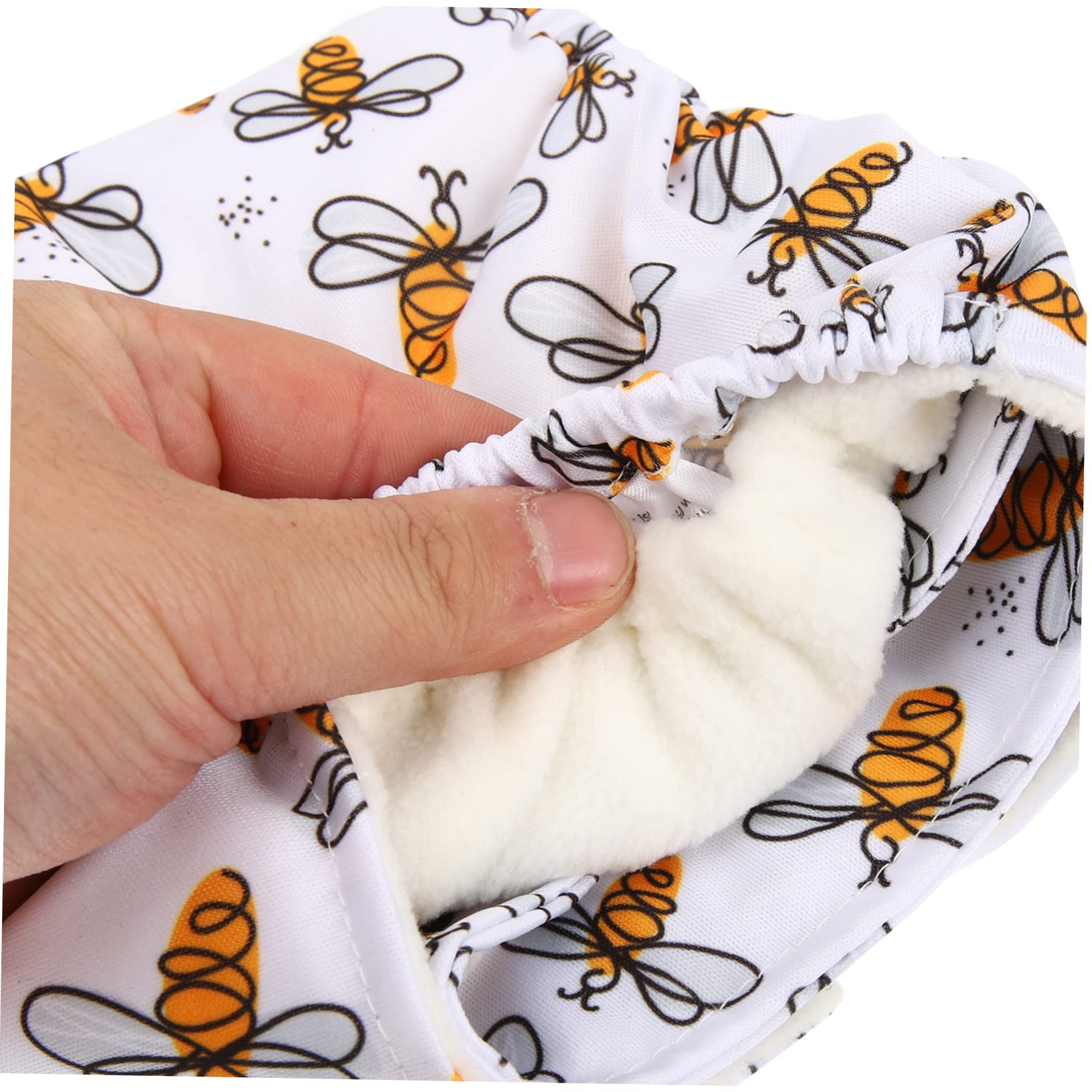 Toyvian 4piezas Pañal Reutilizable Para Bebés Cómodo Lavable y Para Recién Nacidos y