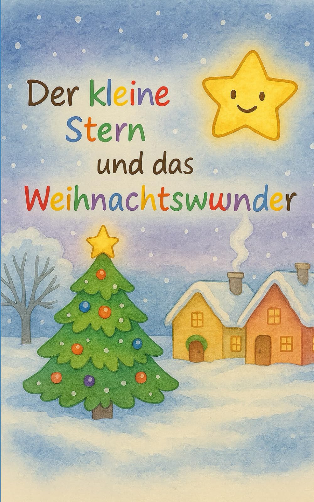 Der kleine Stern und das Weihnachtswunder: Kinderbuch