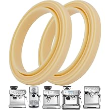 54mm Silicone Gasket Seal Compatible with Breville Bambino Barista Sage Espresso Machine 878/875/870/860/880/810/840/450/500 Grouphead Gasket Replacement BPA Free-2pcs
