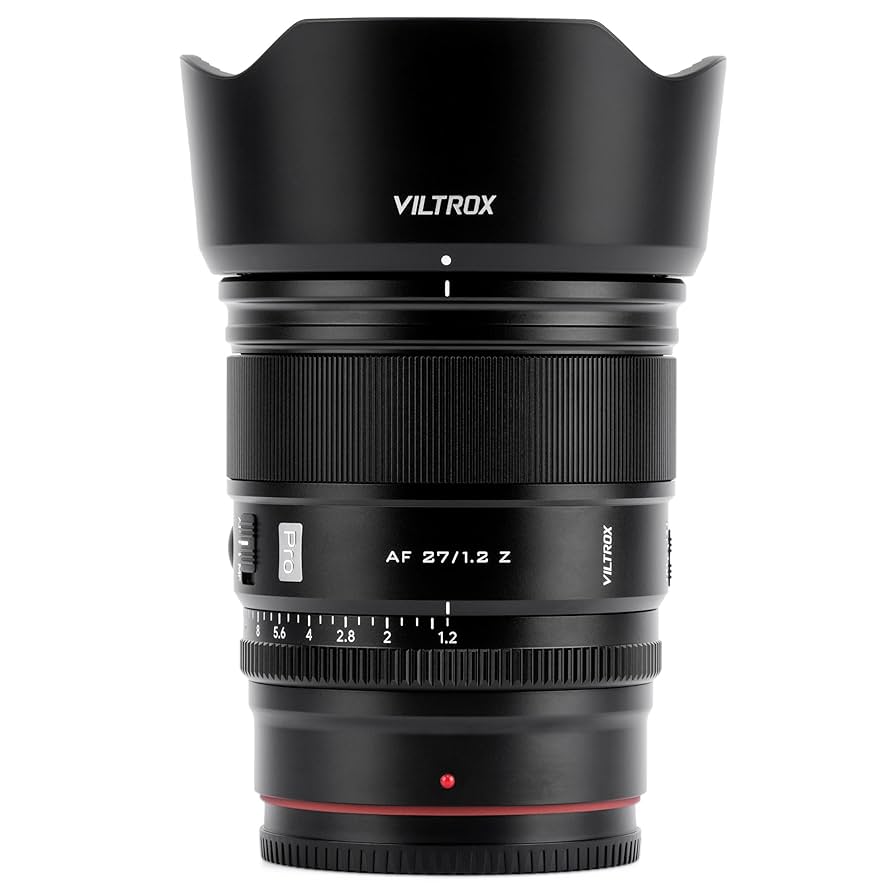 VILTROX 27mm F1.2 レンズ Amazon.com : VILTROX 27mm f/1.2 Z Lens, 27mm F1.2 Z Mount