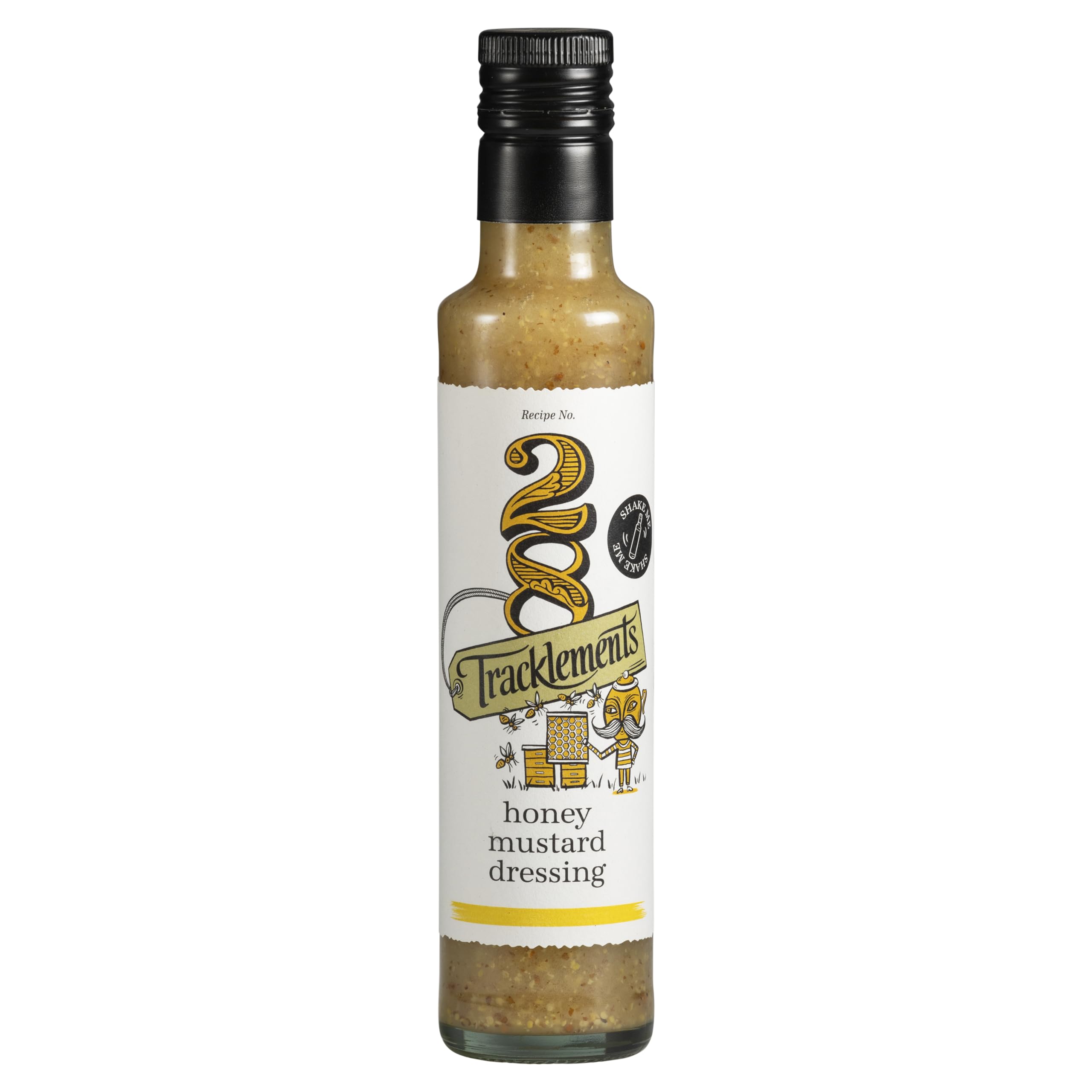 Tracklements Aderezo de mostaza de miel, 240 ml