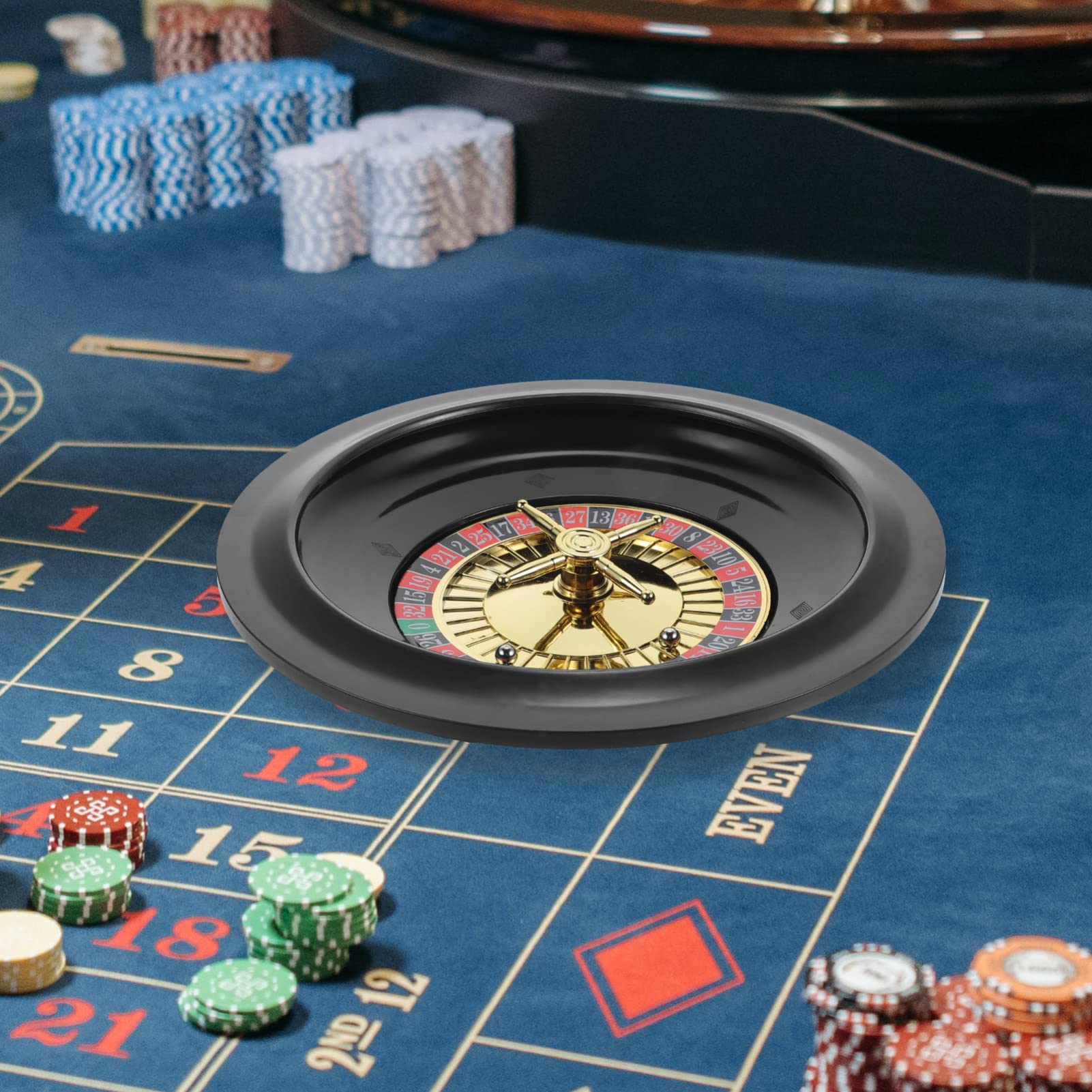 Koło Pokerowe Cali Kreatywna Gra Imprezę Stabilne i Praktyczne Koło Ruletki Do Gry Barze Spotkania i Karnawały