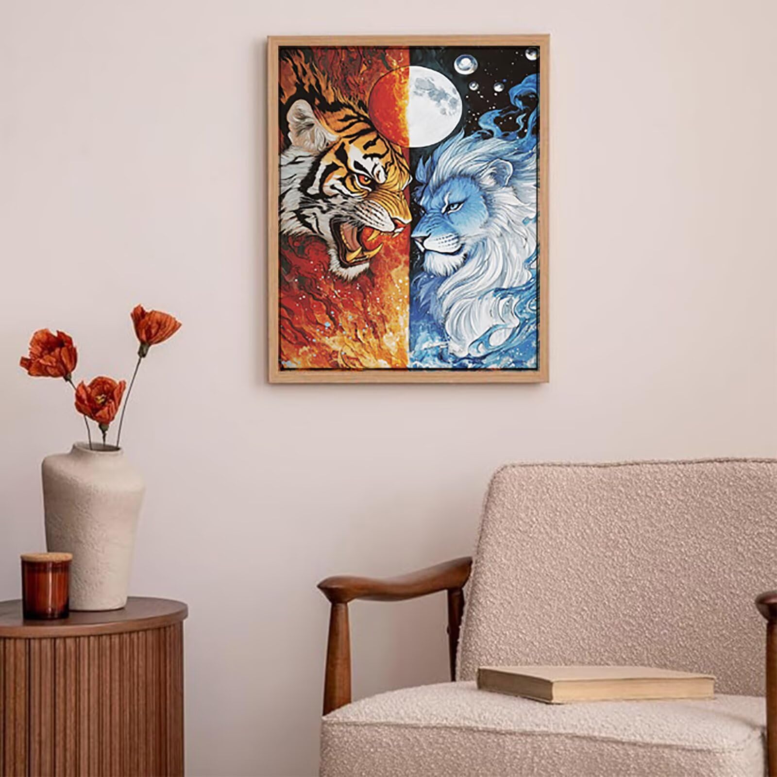 Obraz diamentowy 80x100cm abstrakcyjny diamentowy obraz dla dorosłych zwierzę 5d DIY okrągły diament pełny kryształ kryształ górski dekoracyjne obrazy dekoracyjne śmieszne i relaksujące dla
