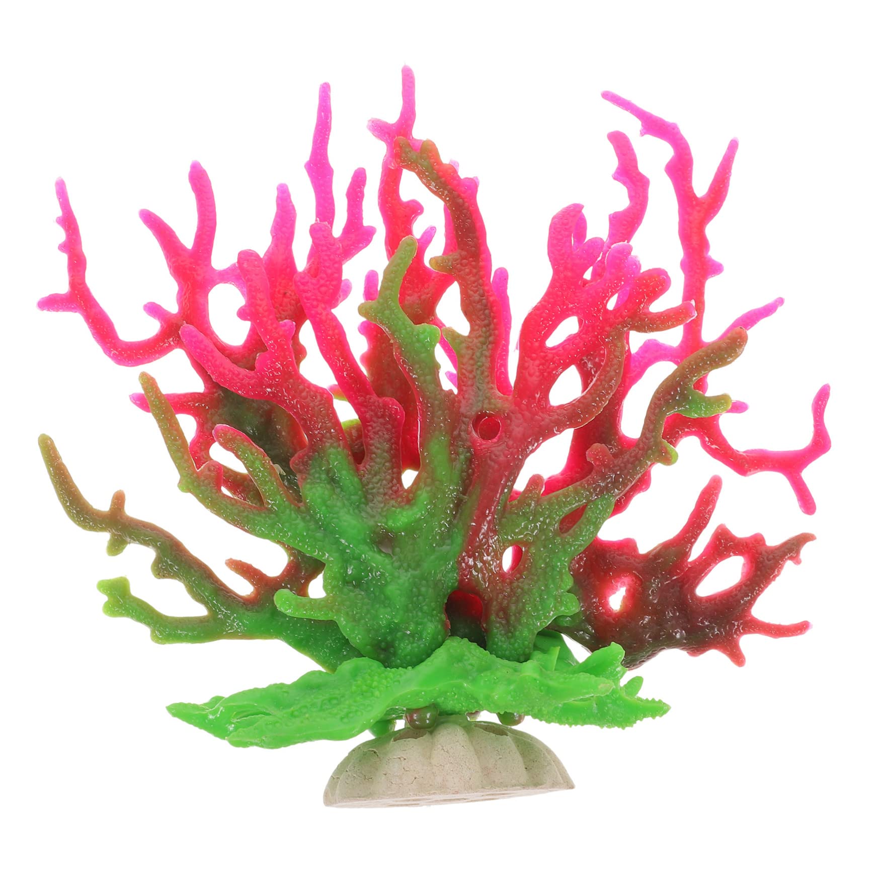 FONDOTIN DIY Tank Plant Coral Decor Coral Fish Tank Aquarium Fish Decor Aquarium Ornaments Large ? Landscape Delicate Artificial Plant Resin