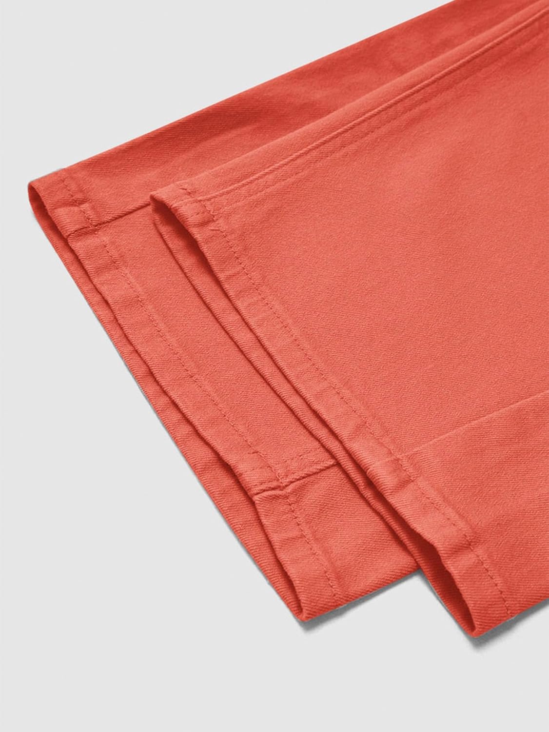 Flamingals Wide Straight Leg Mid Rise Baggy Pocket Denim Jeans Without Belt