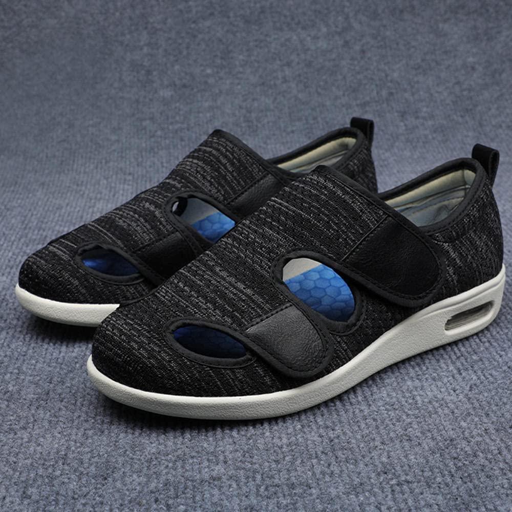 Pieds gonflés ? Chaussures ultra-larges ajustables homme femme pour soulager après une opération