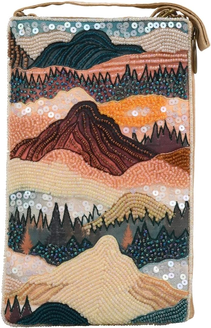Bamboo Trading Mountain Range Club Bag, 7.5-Inches Height, Muticolor