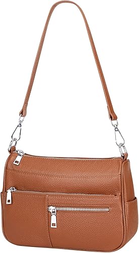 Miniatura 2 de Over Earth Bolso bandolera de cuero genuino para mujer, bolso cruzado pequeño