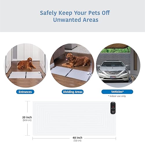 Miniatura 17 de SVD.PET Alfombrilla de entrenamiento para mascotas con probador, 60 x 12 pulgadas, almohadilla de choque para mascotas, perros y gatos, alfombrilla