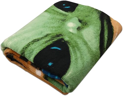 Miniatura 3 de Star Wars Baby Yoda - Juego de toallas de playa, paquete con toalla de playa Mandalorian de 40 x 72 pulgadas y cartera para teléfono  Accesorios de