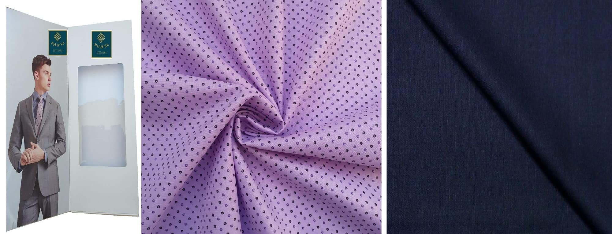Pri & Su CottLinns Combo of Cotton Shirt 400018 & Trouser 90004-picture-24