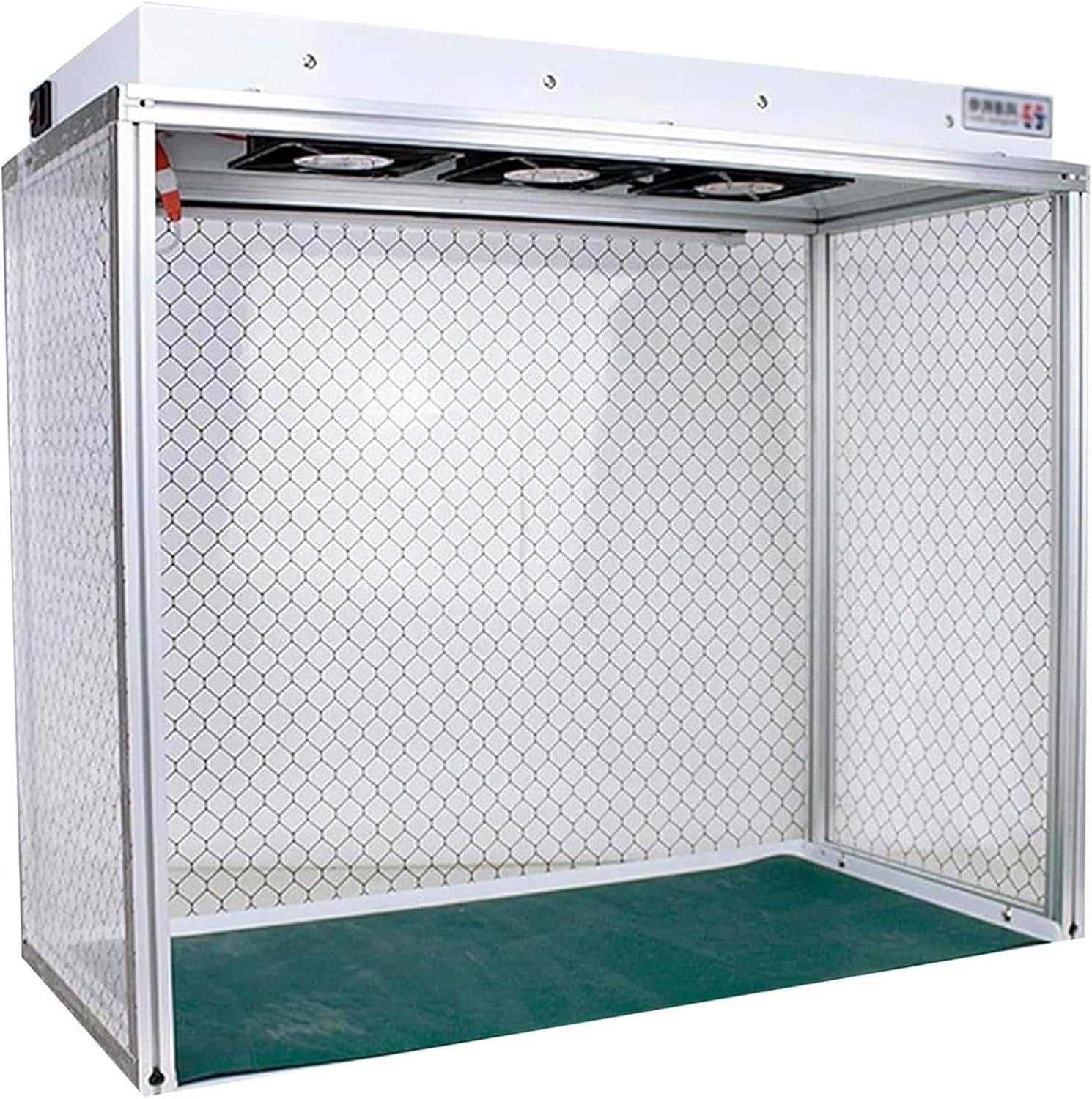 Cabina De Flujo Laminar Vertical, Campana De Flujo Laminar Portátil con Flujo De Aire Laminar Y área De Trabajo De 61 X 30 Cm, para Talleres Y Laboratorios