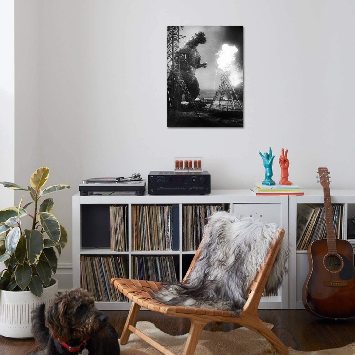 ART.COM Wall Photo Godzilla, (AKA Gojira), Godzilla, 1954, 24" x 32"