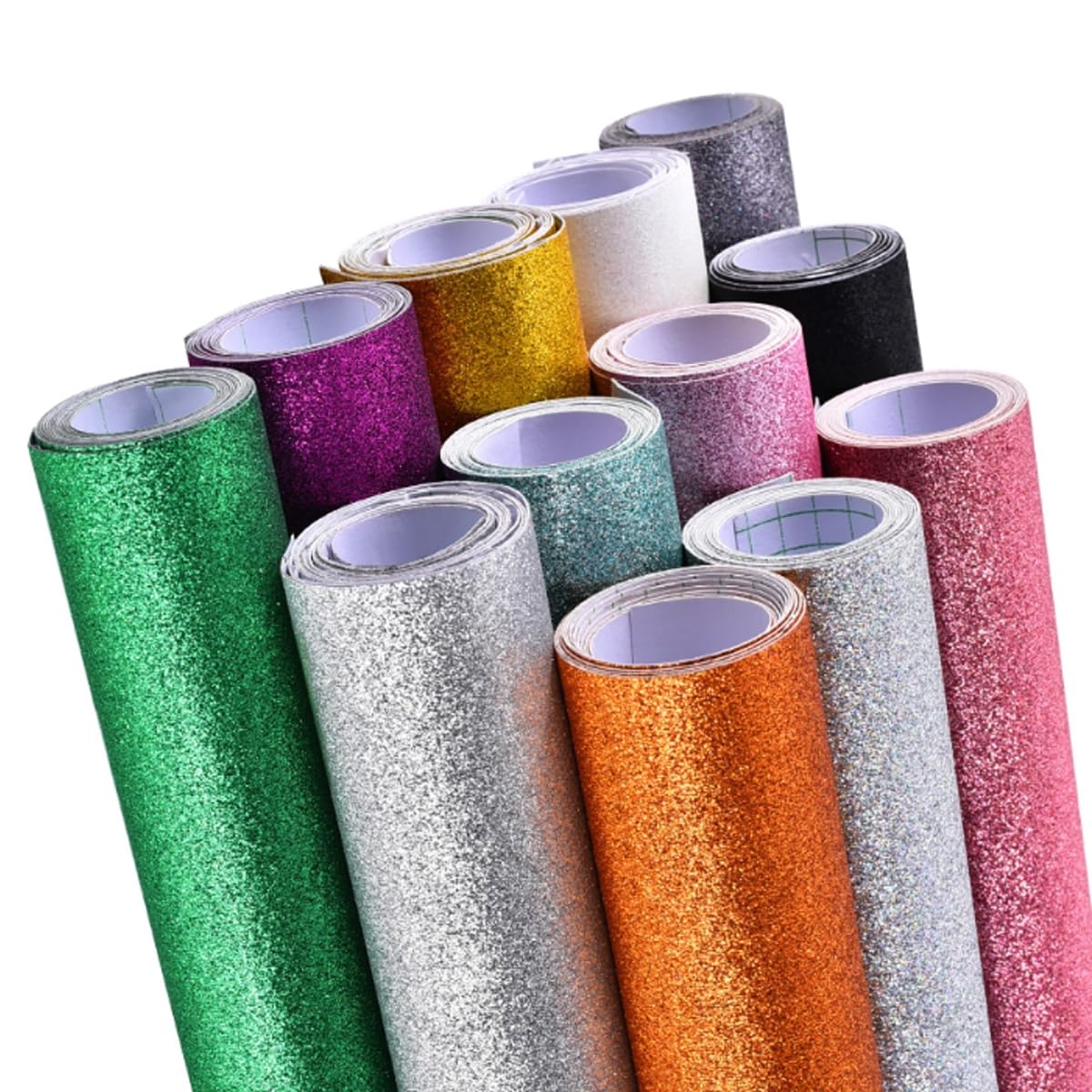 Frise de papier peint, bordures de papier peint auto-adhésives, bordures de papier peint, 4 mx 45 cm, rouleau de papier peint auto-adhésif à paillettes, décorat