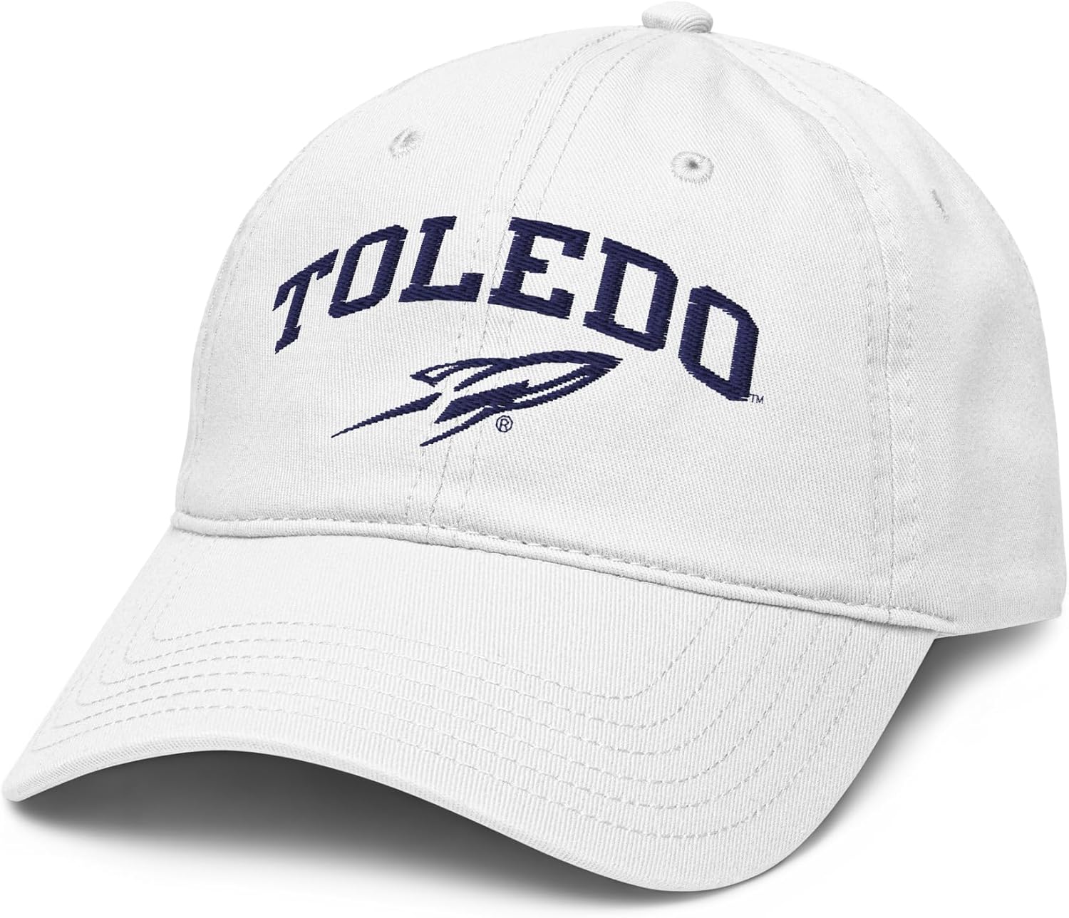 Toledo Rockets Arch Over Officially Licensed Adjustable Baseball Hat