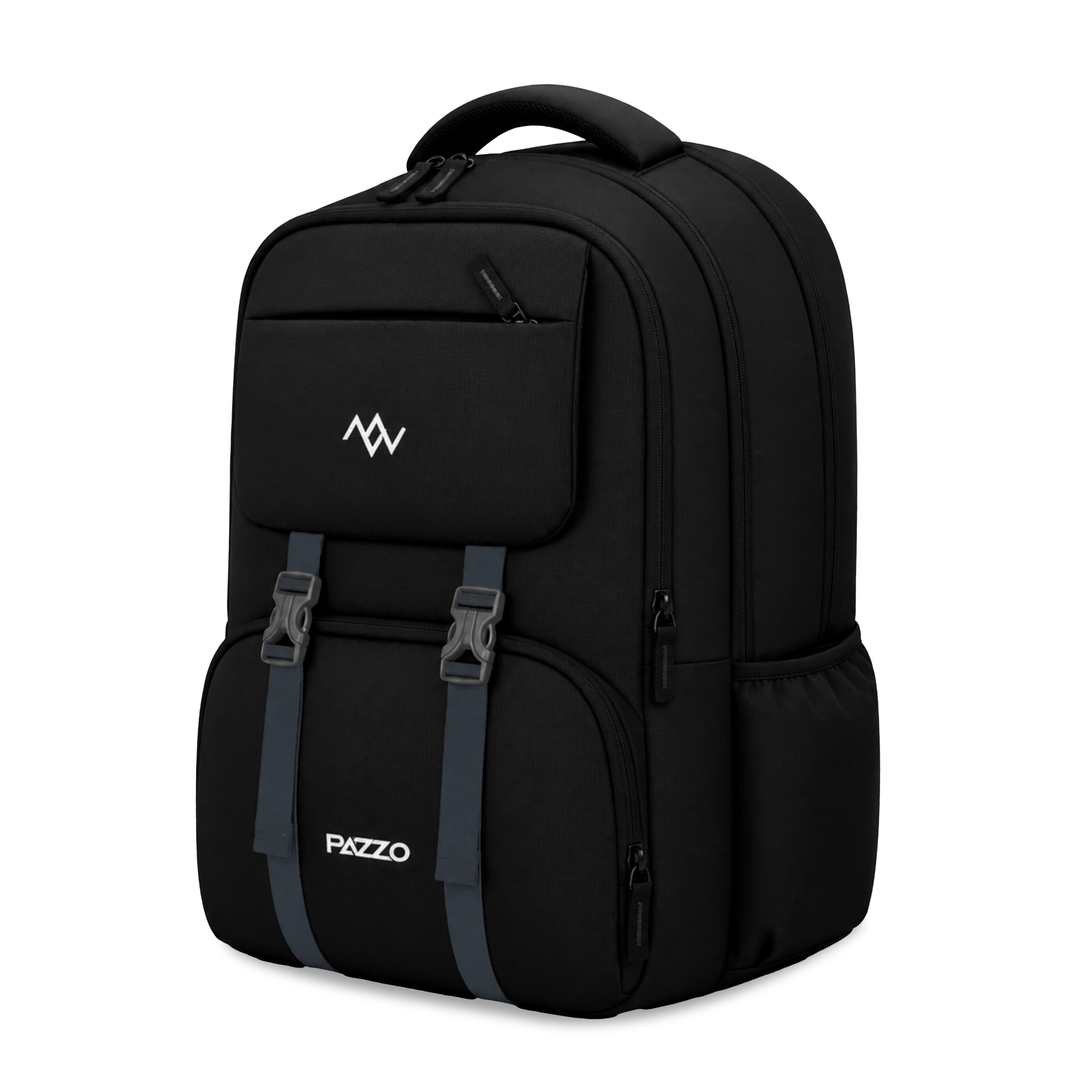 pazzo 40L Backpack | Laptop Bags for Men Office Use | Water Resistant School Bag for Boys Girls | College Backpack for Students Women | Travel Bagpack with Lined Laptop Sleeve | 1 Year Warranty-picture-17