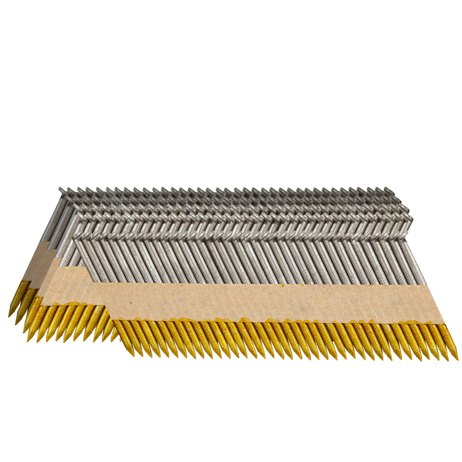 --0²nail-- SITLDY 21 Degree Framing Nails 700 Count, 2-1/2-Inch x .12