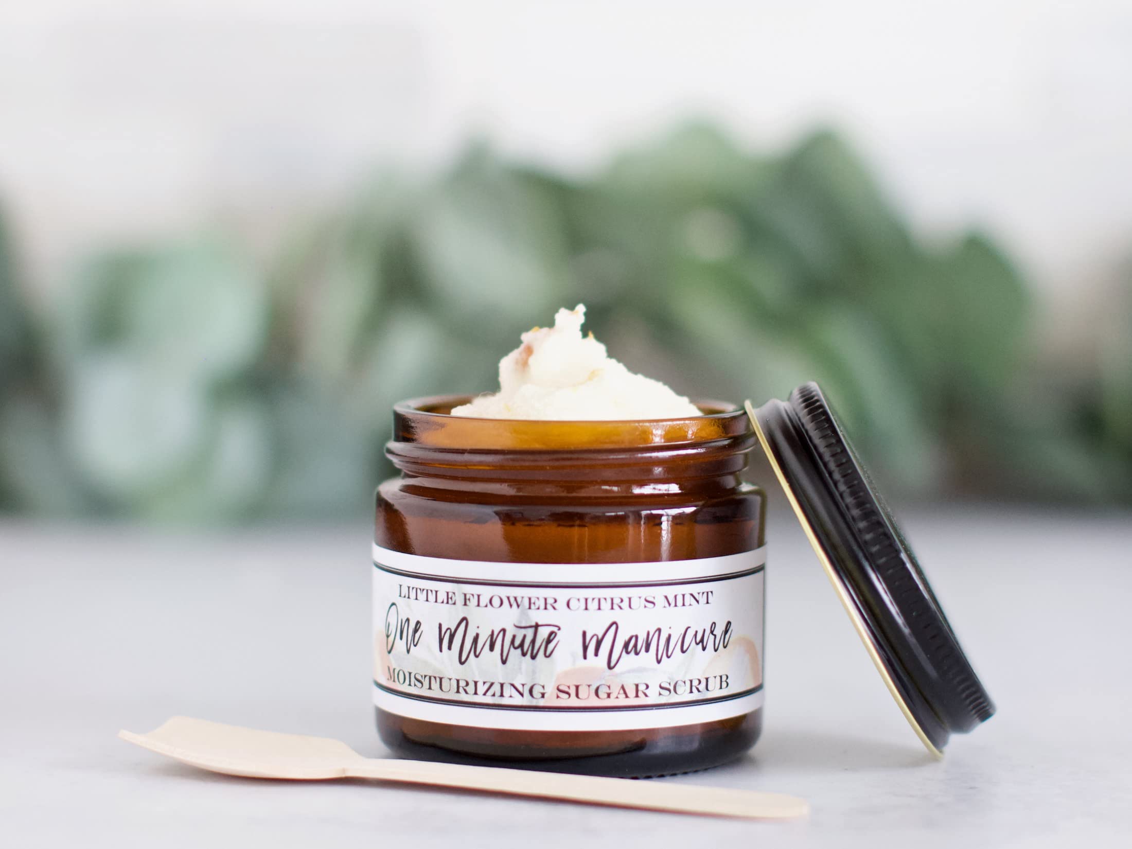 Citrus Mint Sugar Scrub - Essential Oil One Minute Hand Treatment