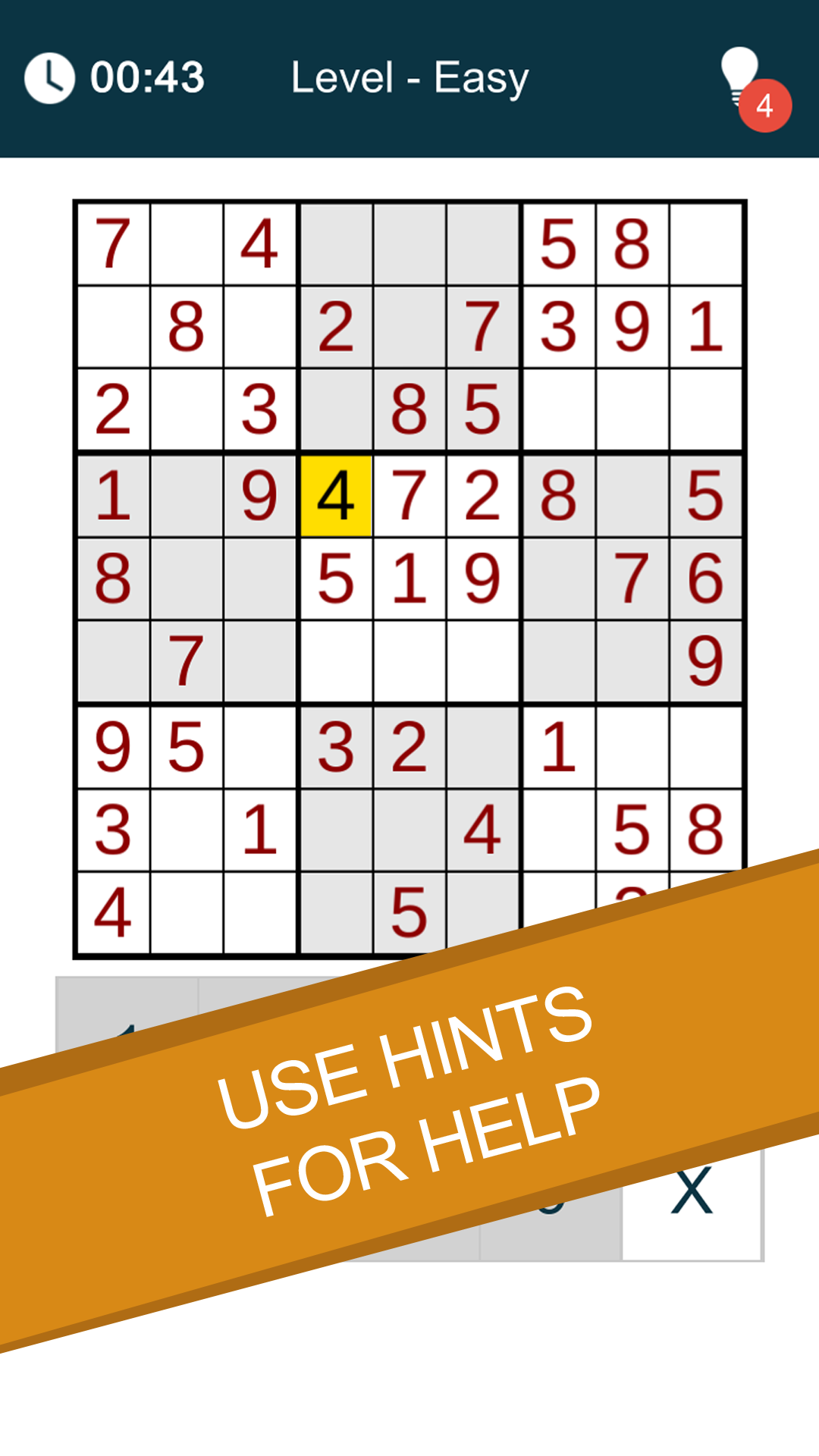 New Sudoku Puzzles App on the Amazon Appstore