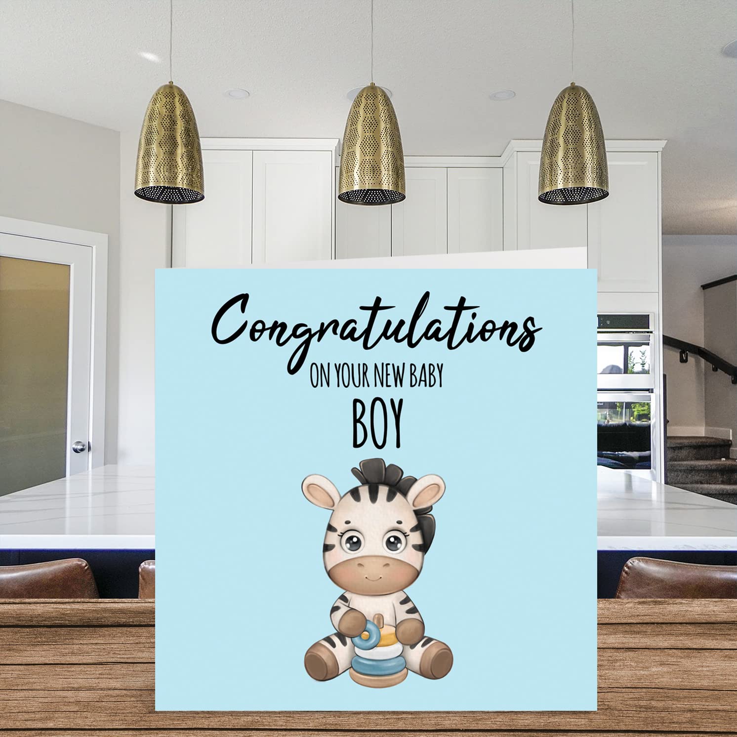 Biglietto di auguri per neonato, Welcome to the World, con scritta in inglese Welcome to the World, biglietti di auguri per bambini, 145 mm x 145 mm, per genitori