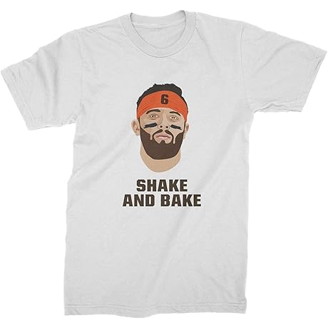 Baker Mayfield Jersey Men's, Shake and Bake Shirt