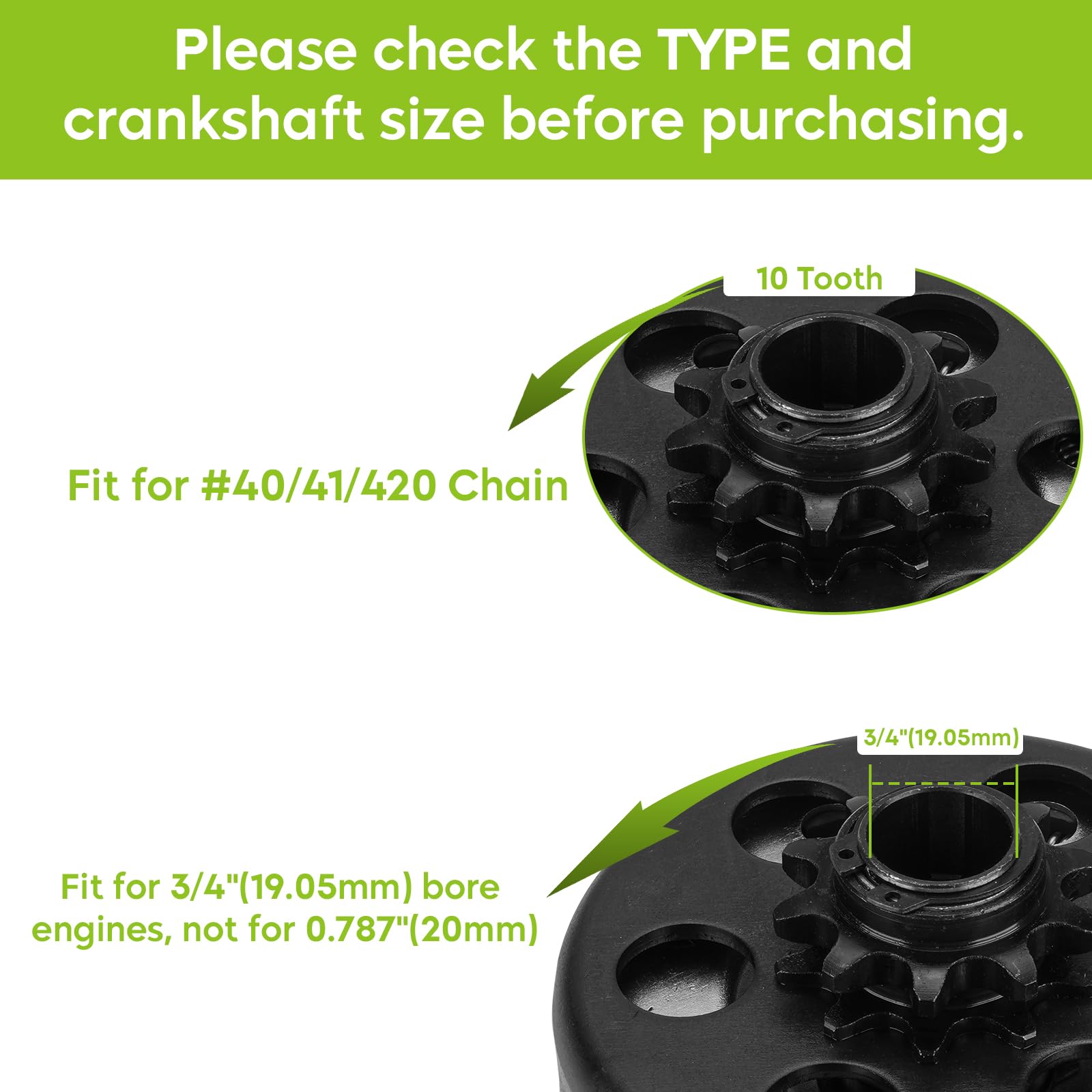 Amazon.com: Go Kart Clutch 3/4