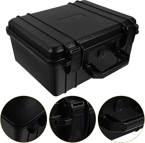 Miniatura 2 de Lockable Plastic Tool Box Organizer Portable Multifunctional Storage Case for Travel Outdoor Use Compact Rugged Design with Reliable Closure for