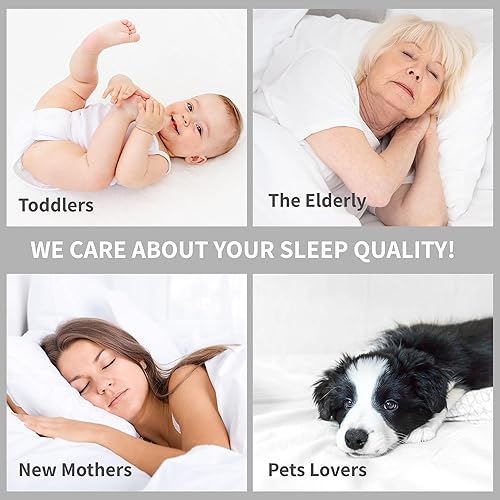 Miniatura 6 de Sonive Protector de colchón impermeable, protector de colchón individual con bolsillo profundo de hasta 21 pulgadas, de microfibra, ajustable,