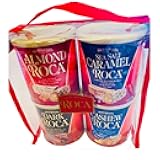 Roca, Almond Cashew, Caramel Roca, Dark Buttercrunch Toffee Candy - 39 Oz. (4Pack)