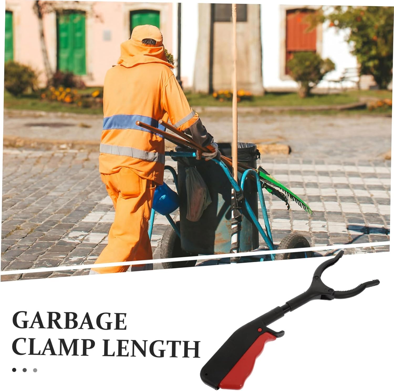 4pcs Trash Picker Grabber Tool for Easy Litter Pickup Lightweight Material Ergonomic Design for Outdoor Indoor Use for Parks and Residential Areas