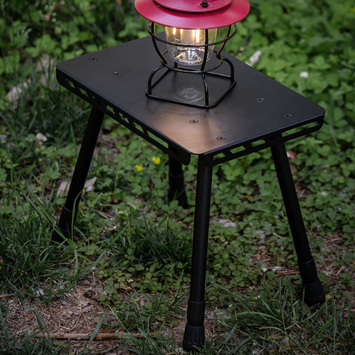 Folding Camping Table Small Portable Outdoor Foldable Picnic Side Table Lightweight Compact for Hiking BBQ and Travel