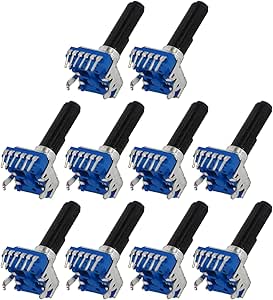 10er Set RK12 Stereo Potentiometer B10K B20K B50K B100K für Audio