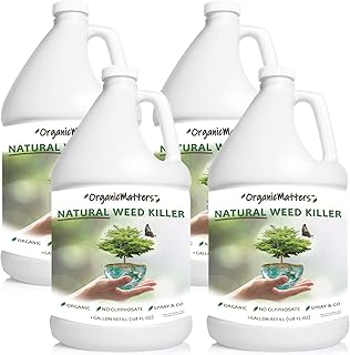 Sponsored Ad - OrganicMatters Natural Weed Killer Spray, No Glyphosate, People, Pets and Eco-Friendly, Results in Less Tha...