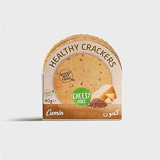 رقائق مقرمشة بالكمون من تشيزي ديسكس، وزن 40 جرام
