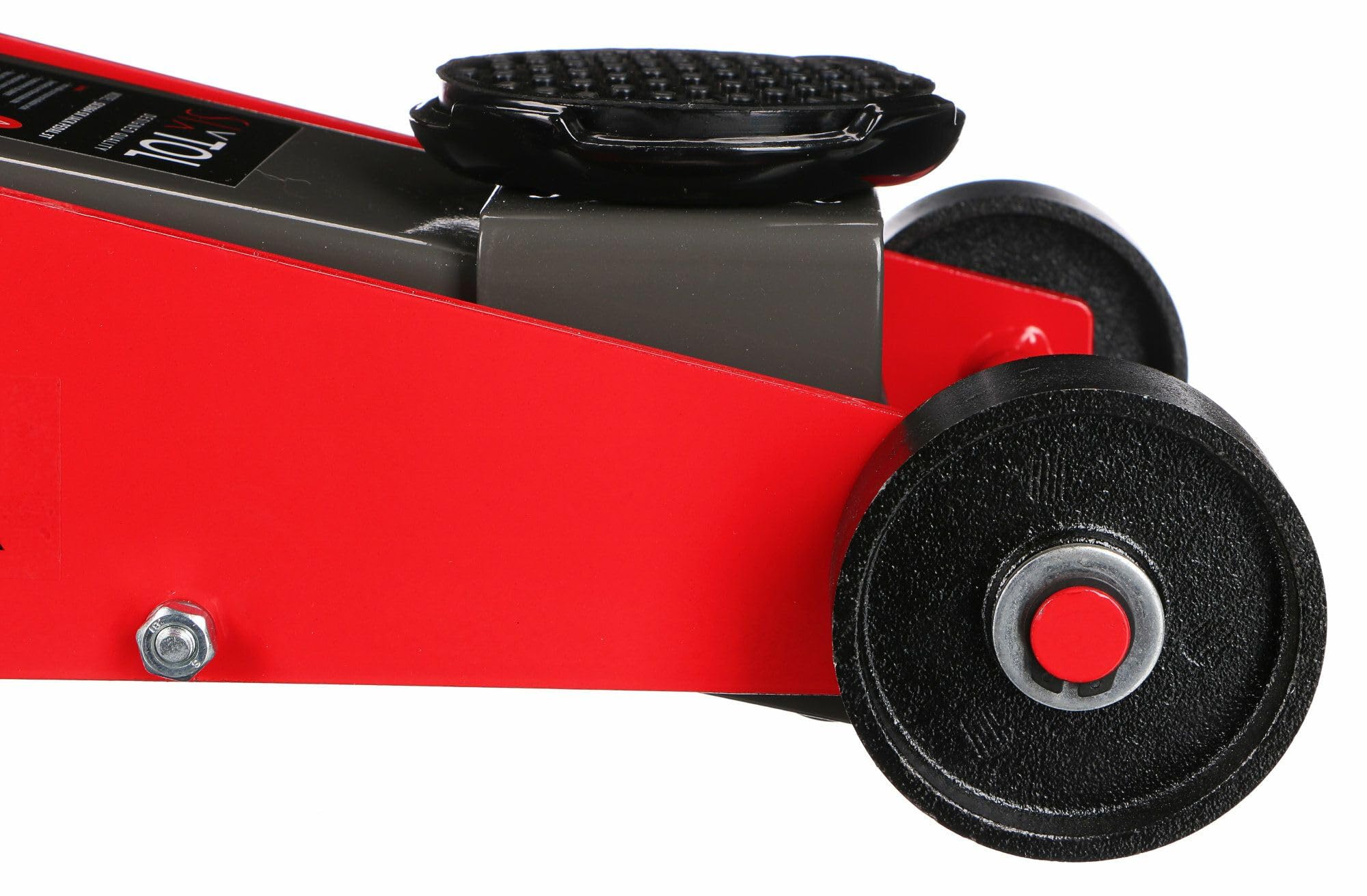 SX JACK PEDAL 3T | Cric idraulico carrellato con pedale | Portata 3 tonnellate | Heavy-Duty in acciaio