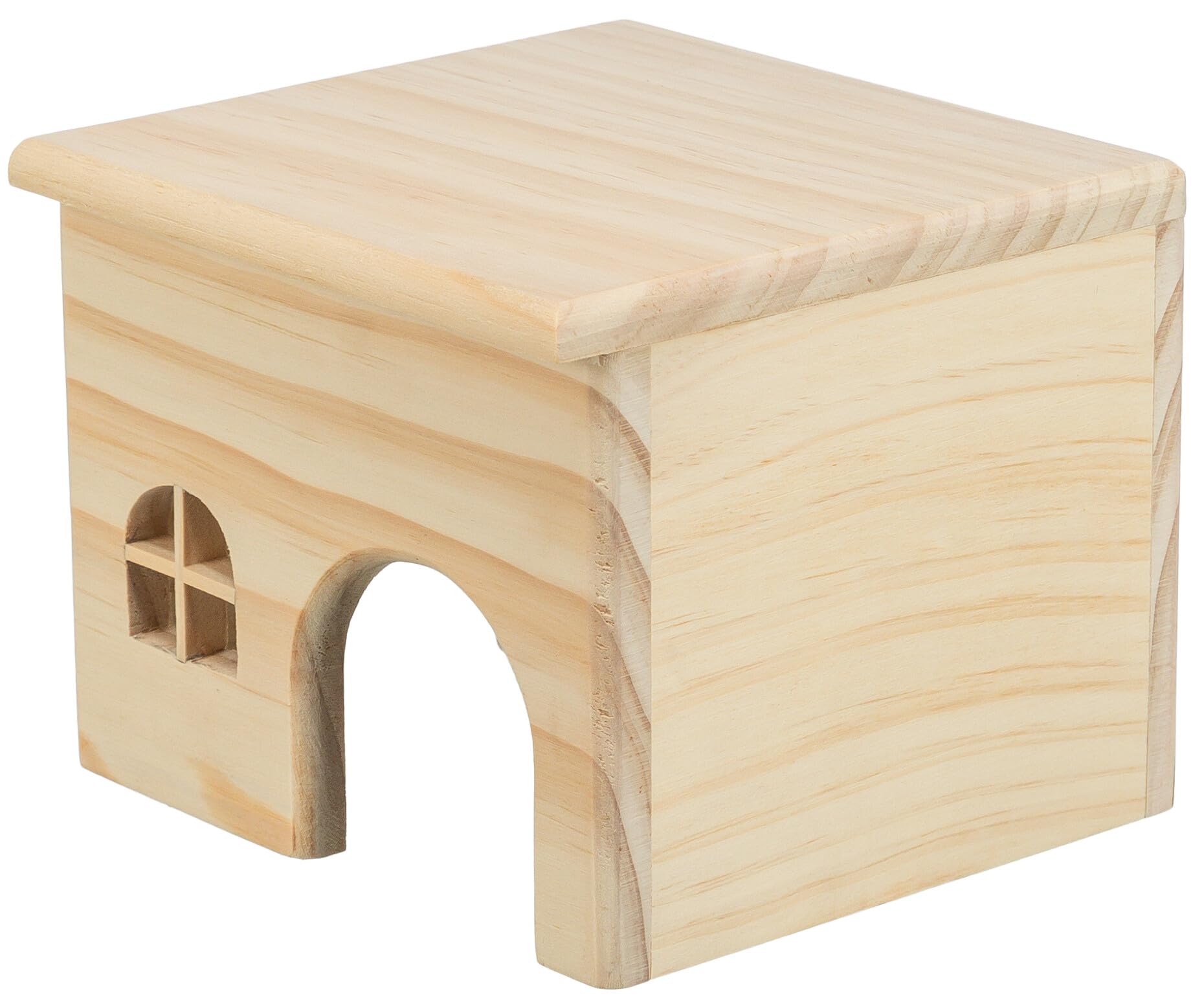 TRIXIE - Casa in Legno per criceti, 15 x 12 x 15 cm