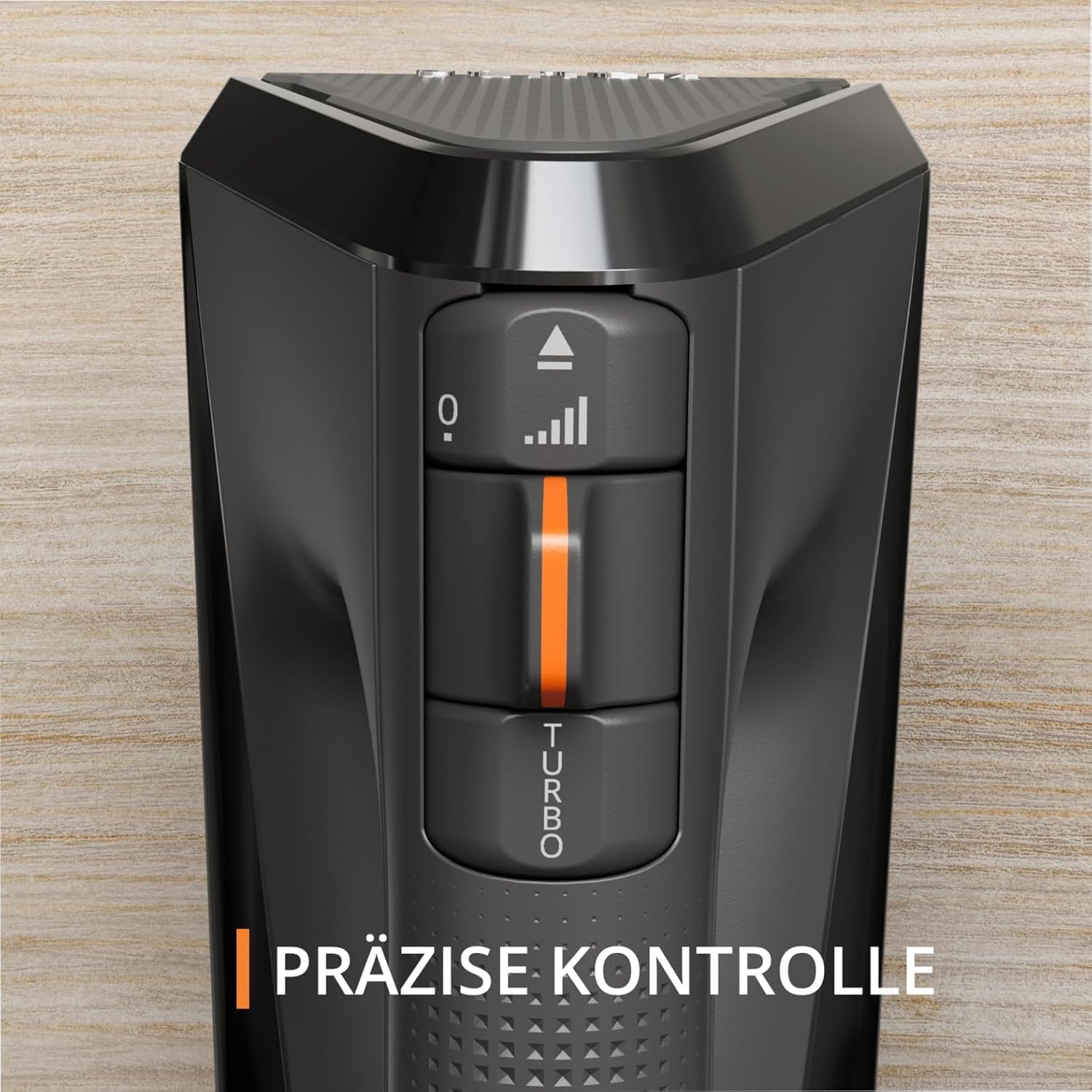 Krups GN6028 3MIX 6000 Mikser ręczny moc 600 W, precyzyjna kontrola, uchwyt Soft-Touch, długi kabel, regulator prędkości, w zestawie parę trzepaczek i hak, czarny