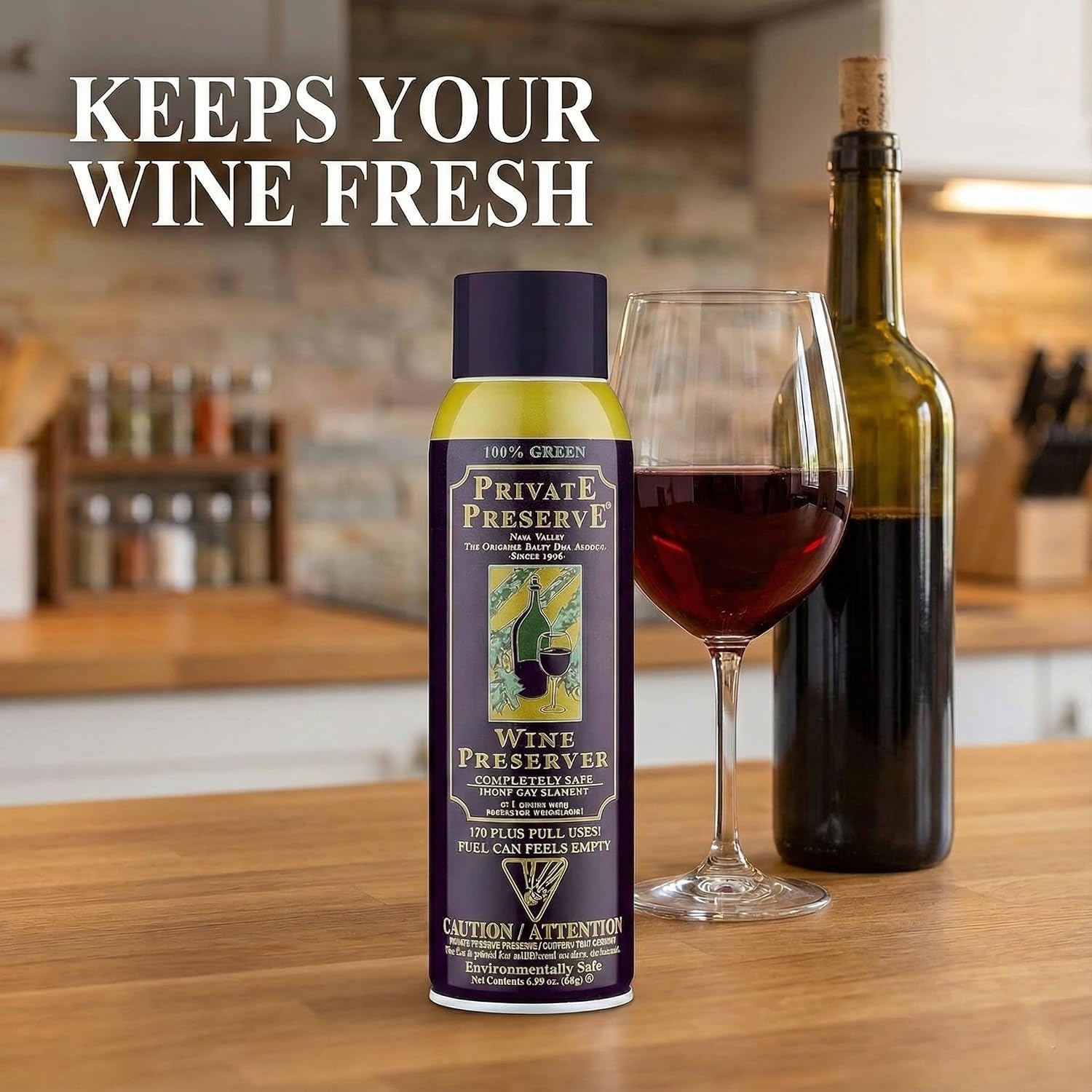 Private Preserve Wine Preservation System, Set of 4 by Private Preserve