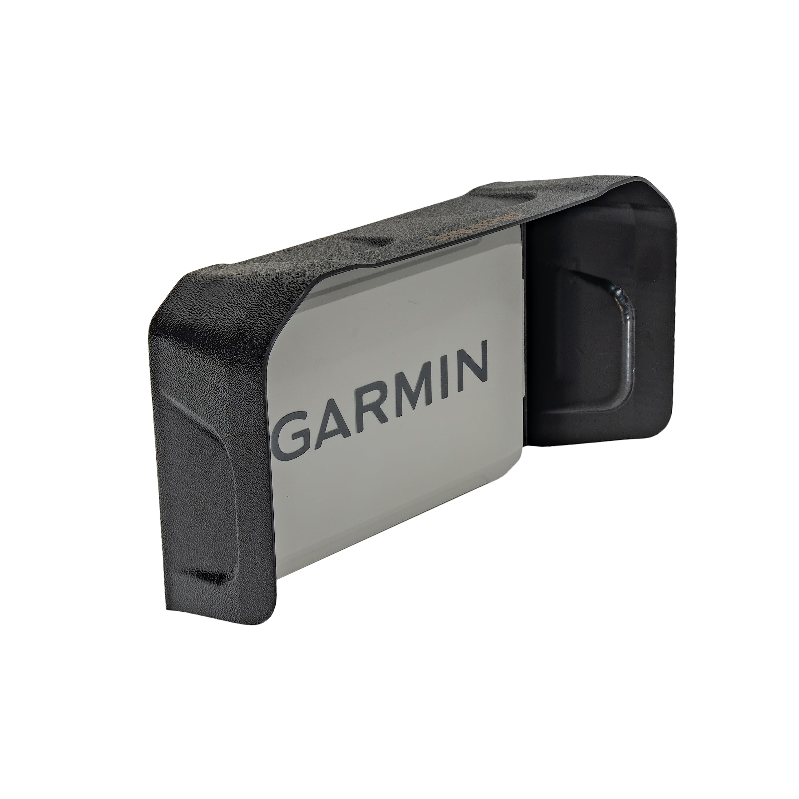 BerleyPro Garmin Fish Finder Visor — Sun Cover & Glare Reduction — Fits Echomap UHD/UHD2/Ultra, GPSMAP, Striker, Echomap Chirp & More — CNC Machined