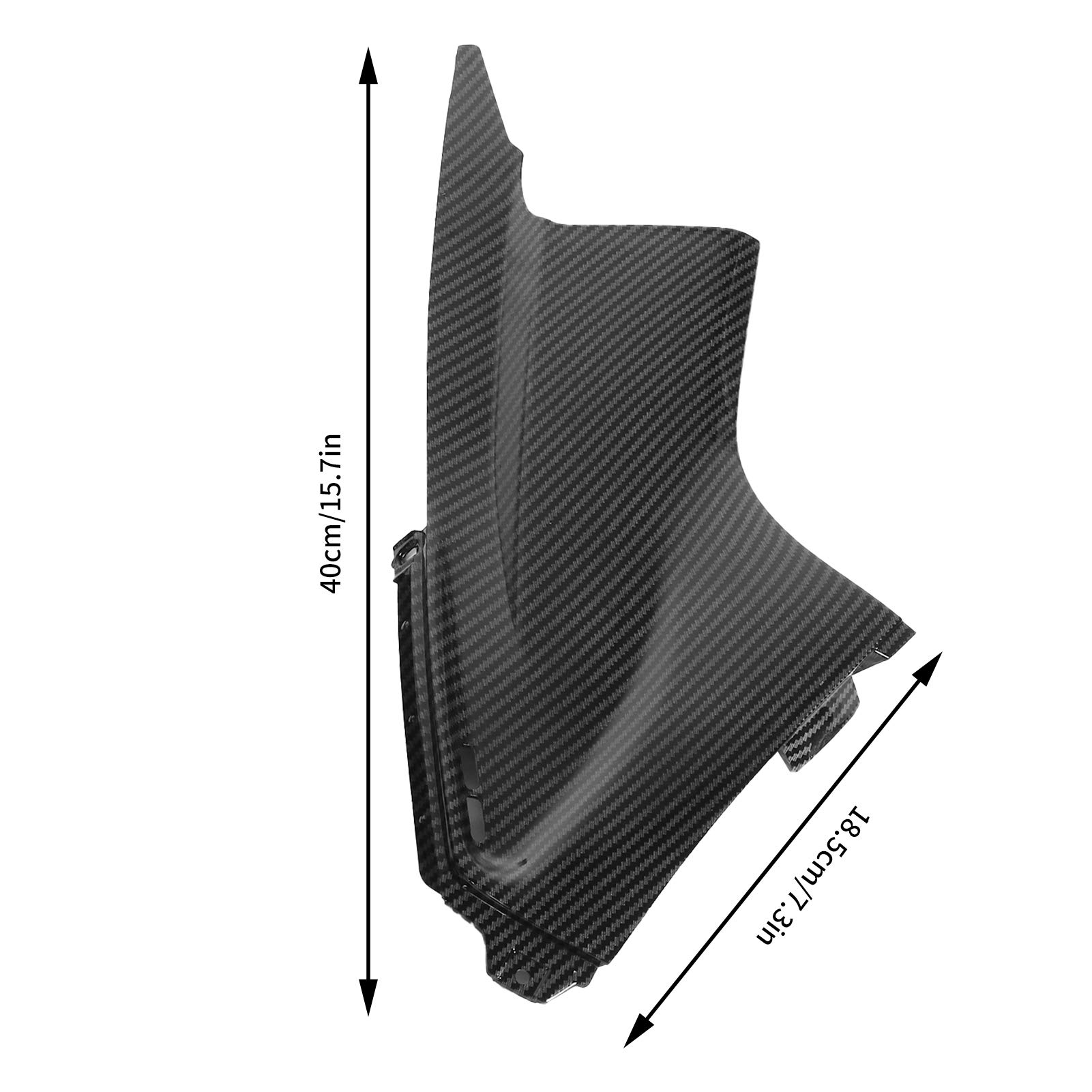 Carena Laterale Moto, Pannello Fianco in Stile Carbonio, for Motocicletta