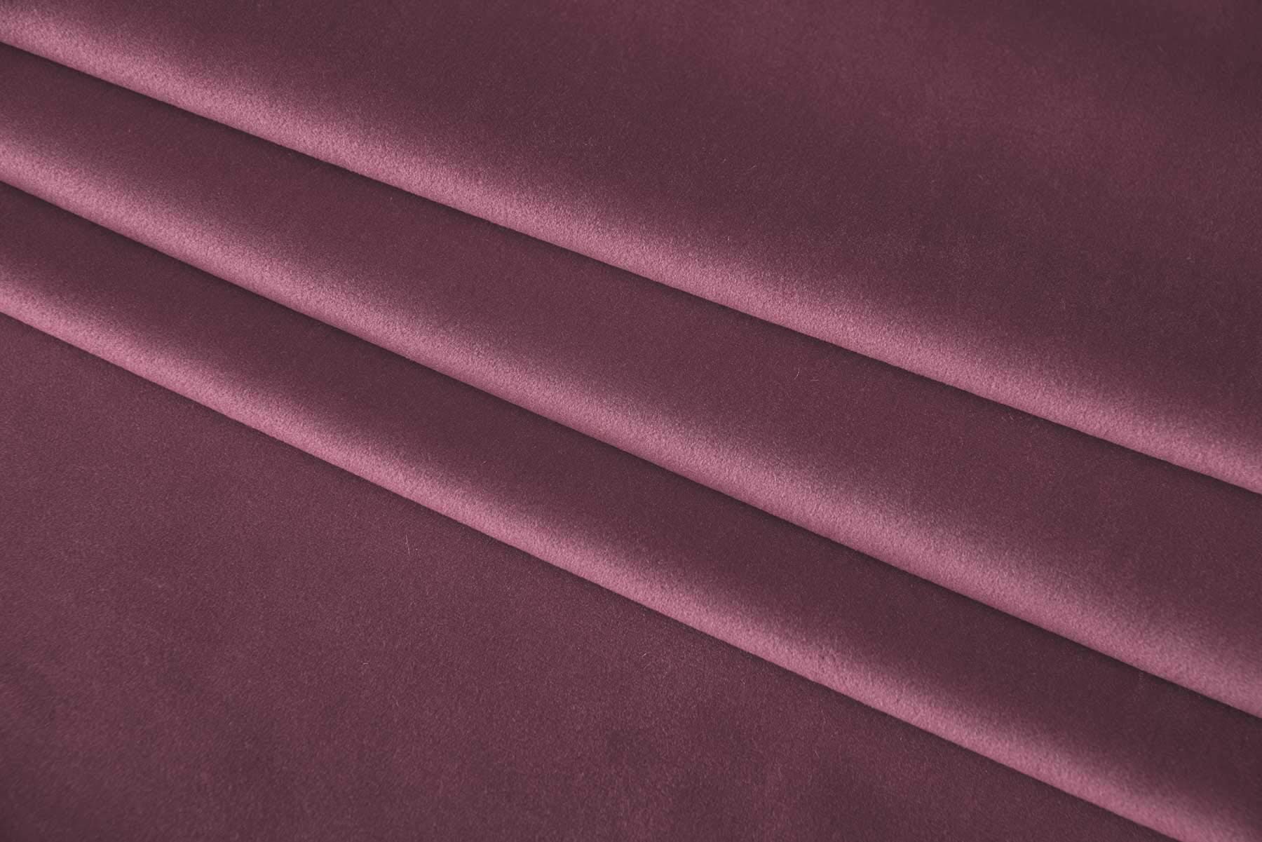 Gardinenbox Milano 20357 Blackout Curtain Velvet Opaque Tab Tape Drawstring Blackout Can Be Shortened Dusky Pink 1 Piece H x W 280 x 135 cm - Image 4