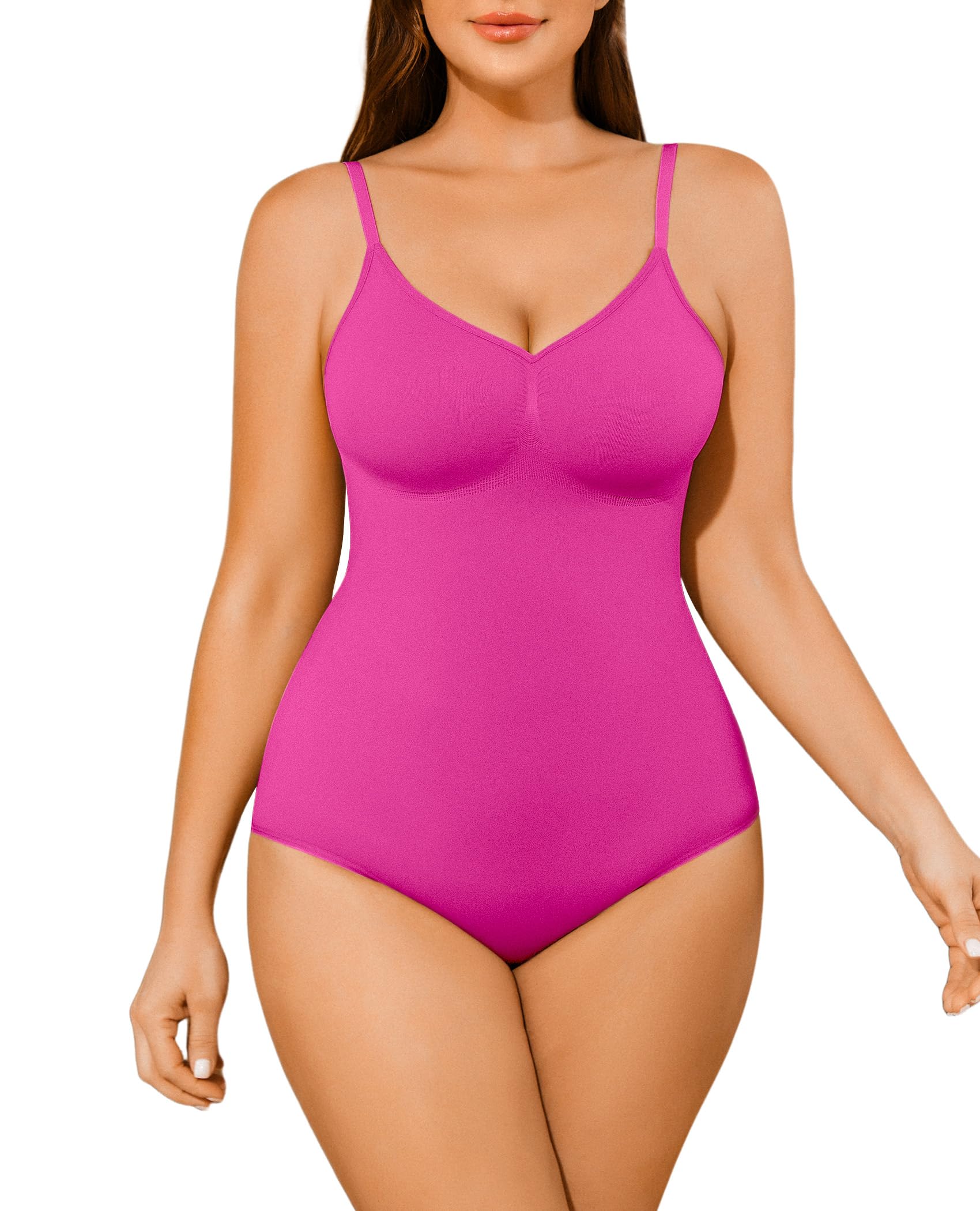 Shapewear Tummy Control BodySuit Seamless Body Shaper Butt Lift Full Body Suit